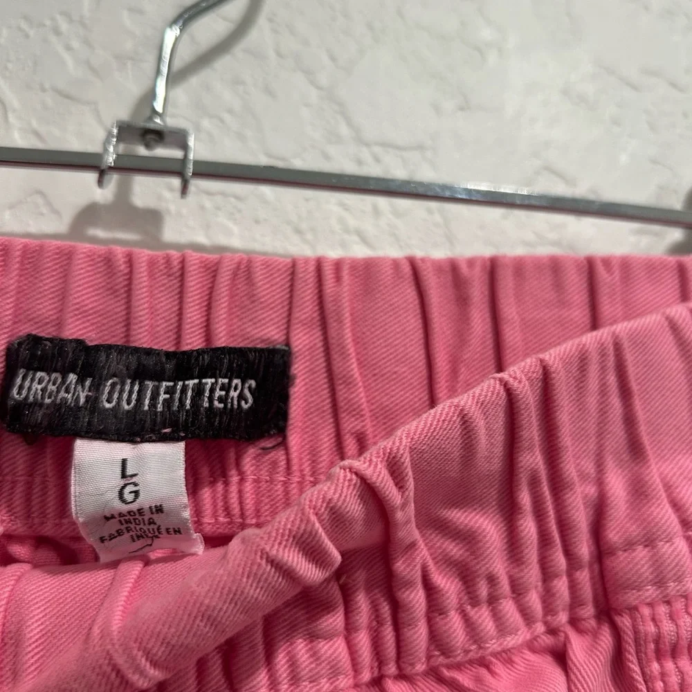NWT Urban Outfitters High Waist Pink Shorts - Picture 2 of 3